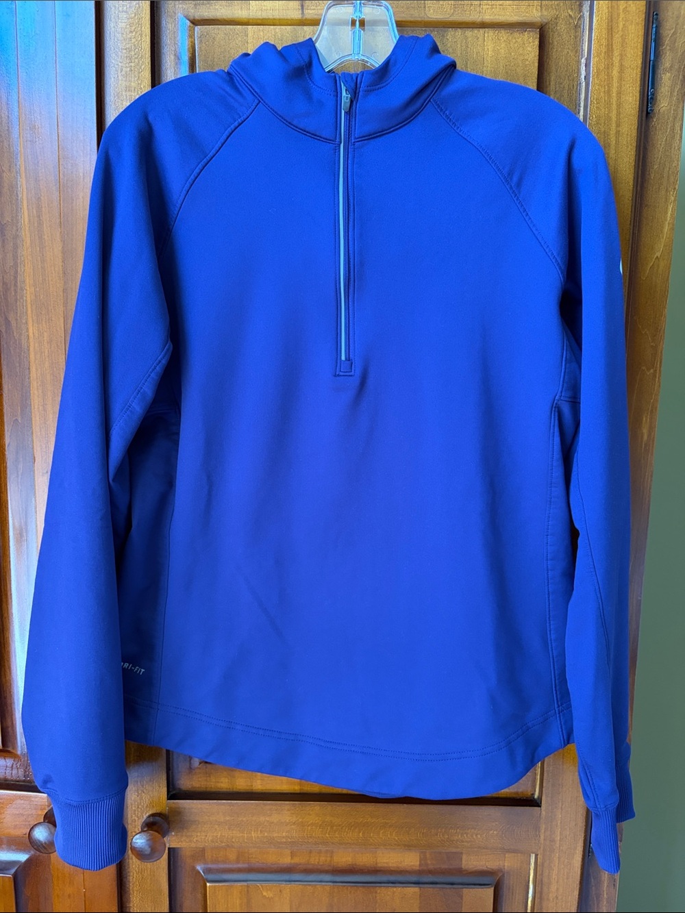 Ladies Nike Purple Dri-FIT Athletic Pullover